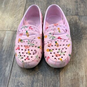 Playful Pink Kids Slip-On Slippers